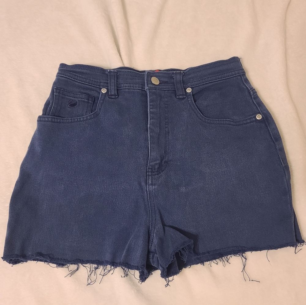 Size 2 cut Jean shorts